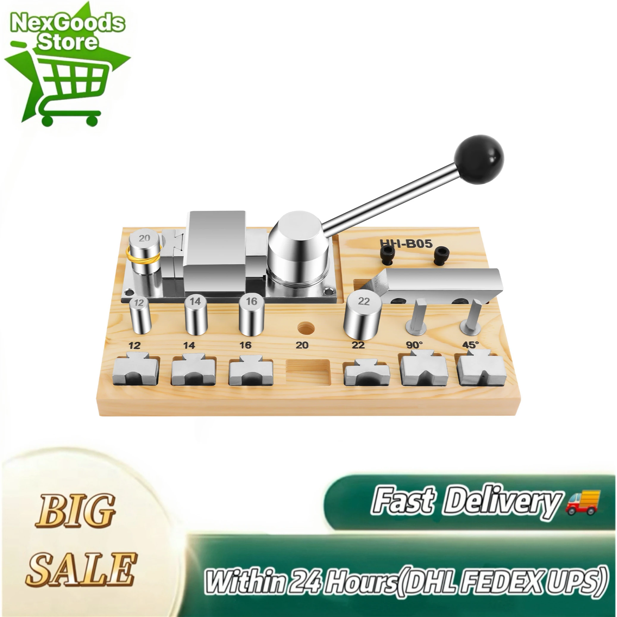 Ring Bending Tool, Ring Bender, Multi-Functional Ring Bending Kit, Multiple Sizes, 9.9*5.9*0.9 In,Easy to Clean