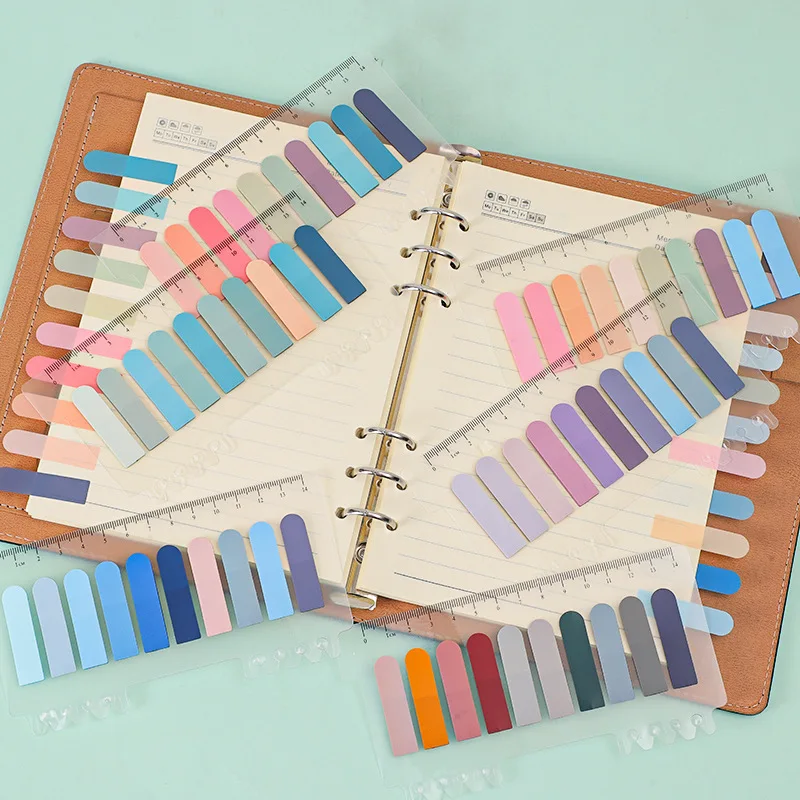 Notes Hand-held Stickers Mo Landi Ins Transparent Long Notes Cute Pet Very Fine Index Stickers