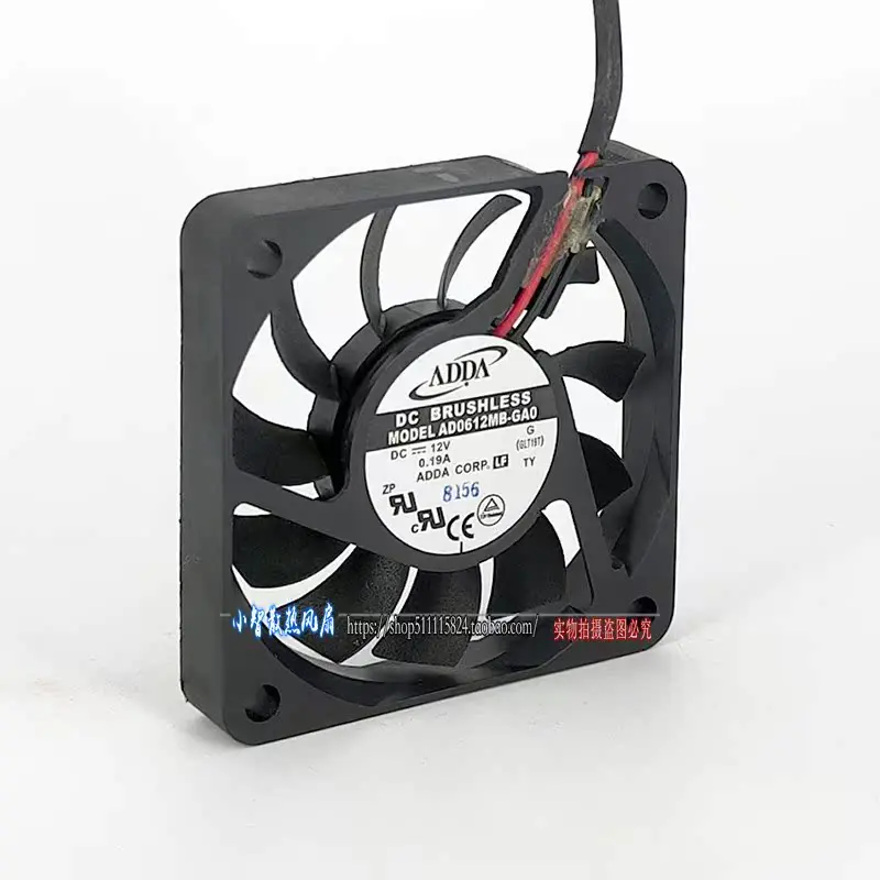 ORIGINAL AD0612MB-GA0 12V 0.19A 6010 60*60*10mm NEW COOLING FAN RADIATOR