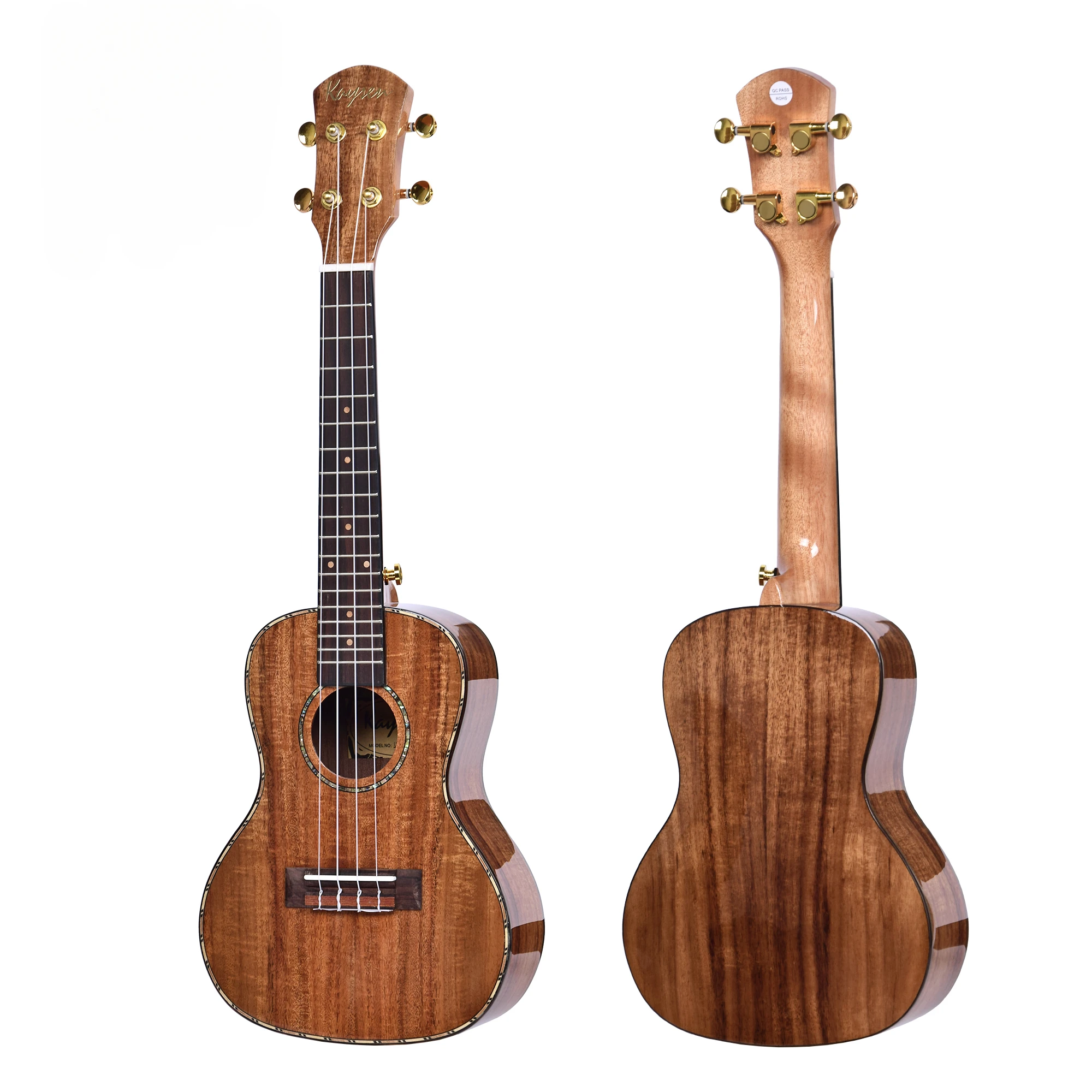 

Solid Top Koa Material 23 /26 Inch Cheap Price Ukulele