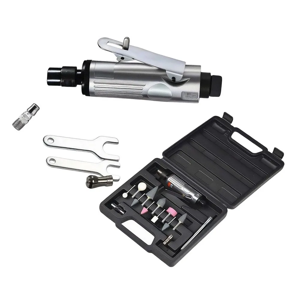 Air Powered Die Grinder 22000RPM Pneumatic Engraving Machine Alloy Steel Polishing Tool For Metal Wood Cutting And Rust Removal