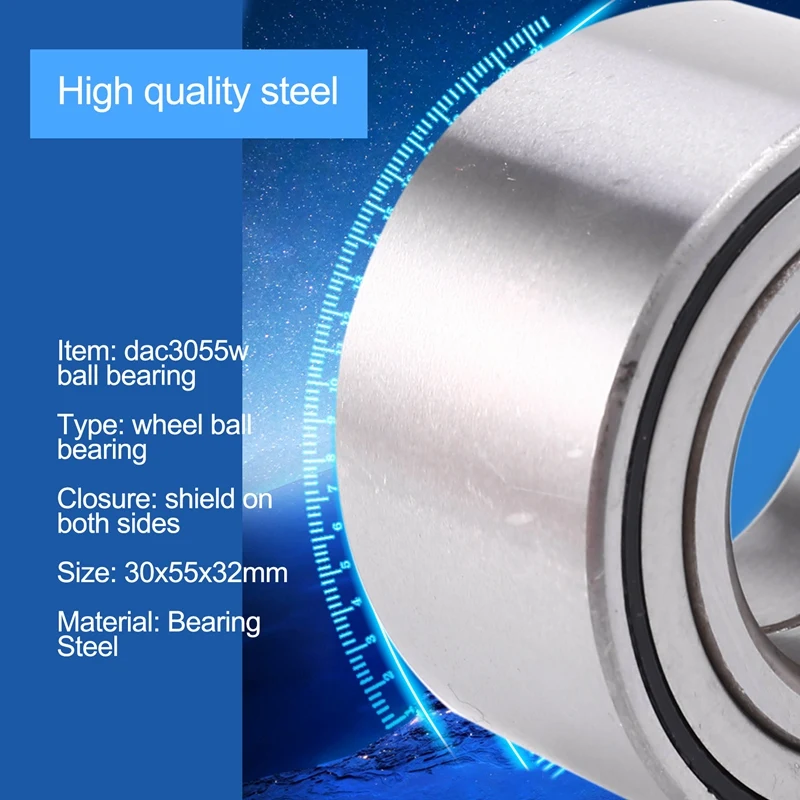 

New 4Pcs DAC3055W DAC30550032 30X55X32 DAC3055 ATV UTV Car Bearing Auto Wheel Hub Bearing ATV Wheel Bearing