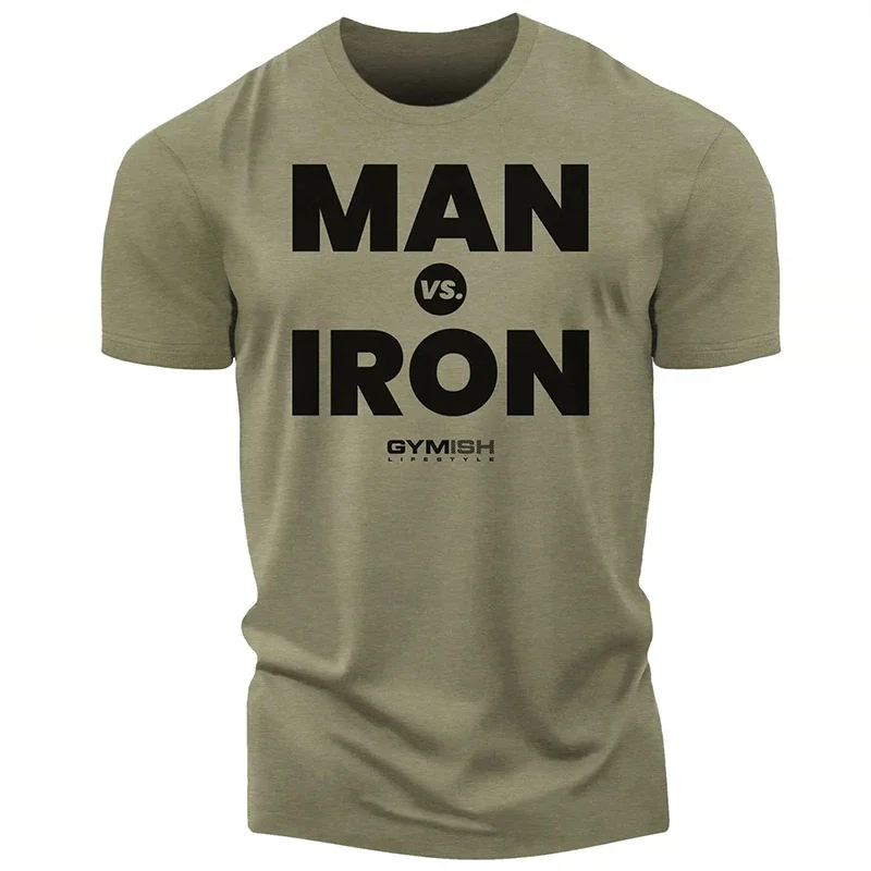 2026 Neue Mode Herren Sport-T-Shirt Sommer Atmungsaktiv Schnelltrocknend Kurzarm-Oberteil Fitness T-Shirt Trend Männerkleidung