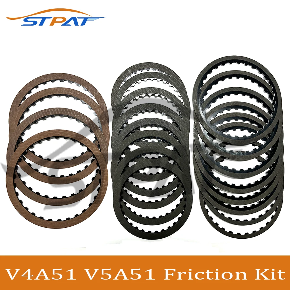 

STPAT F4A51 V4A51 R4A51 Transmission Clutch Disc friction Kit for Hyundai Santa Fe for Kia Carnival for Mitsubishi V5A51 F5A51