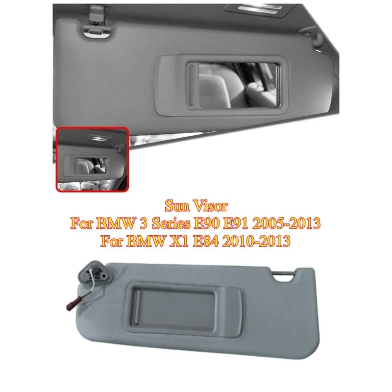 

Car Sun Visor for BMW 3 Series E90 2005-2013 E91 E84 X1 Front Left Right Side Sunshade Sunshield Sunvisor Interior Accessories
