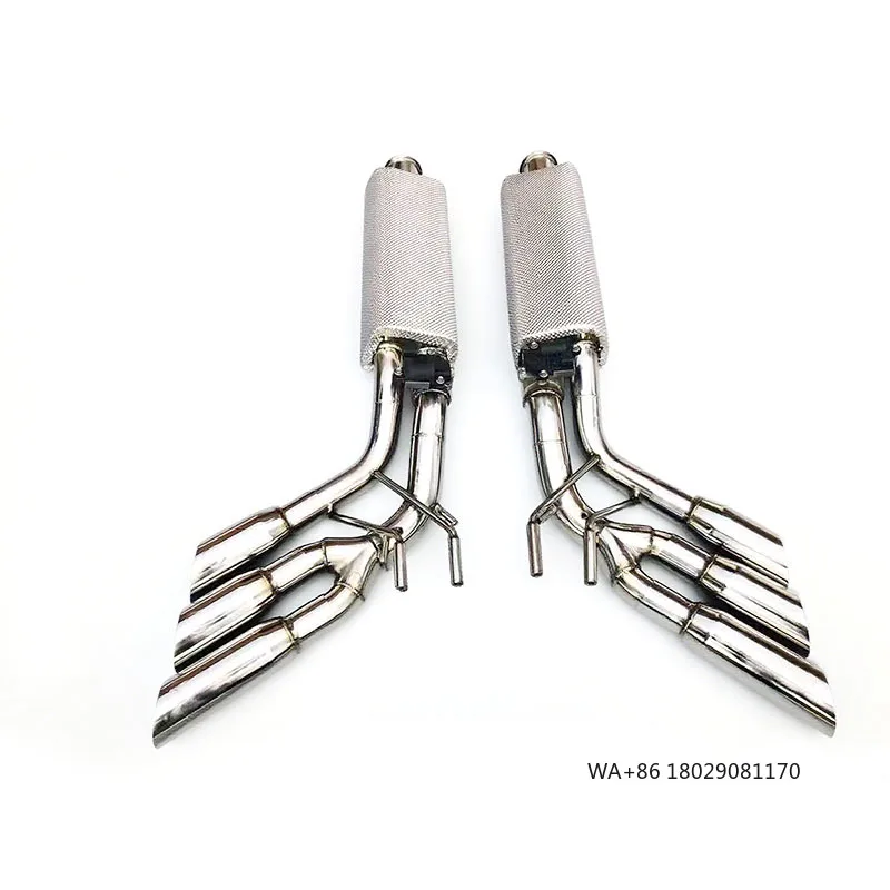

OEM Catback Exhaust With Valve Car Escape And Muffler System for -G500/G550 W464 4.0T 2018-2023 Stainless Steel