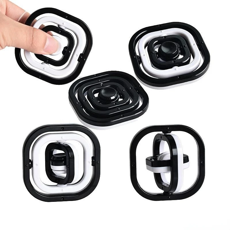 3D Flip Finger Spinner 360° Fingertip GyroToys Infinite flipping Autism Stress Relief ADHD Childre Child Adult Sensory Gifts