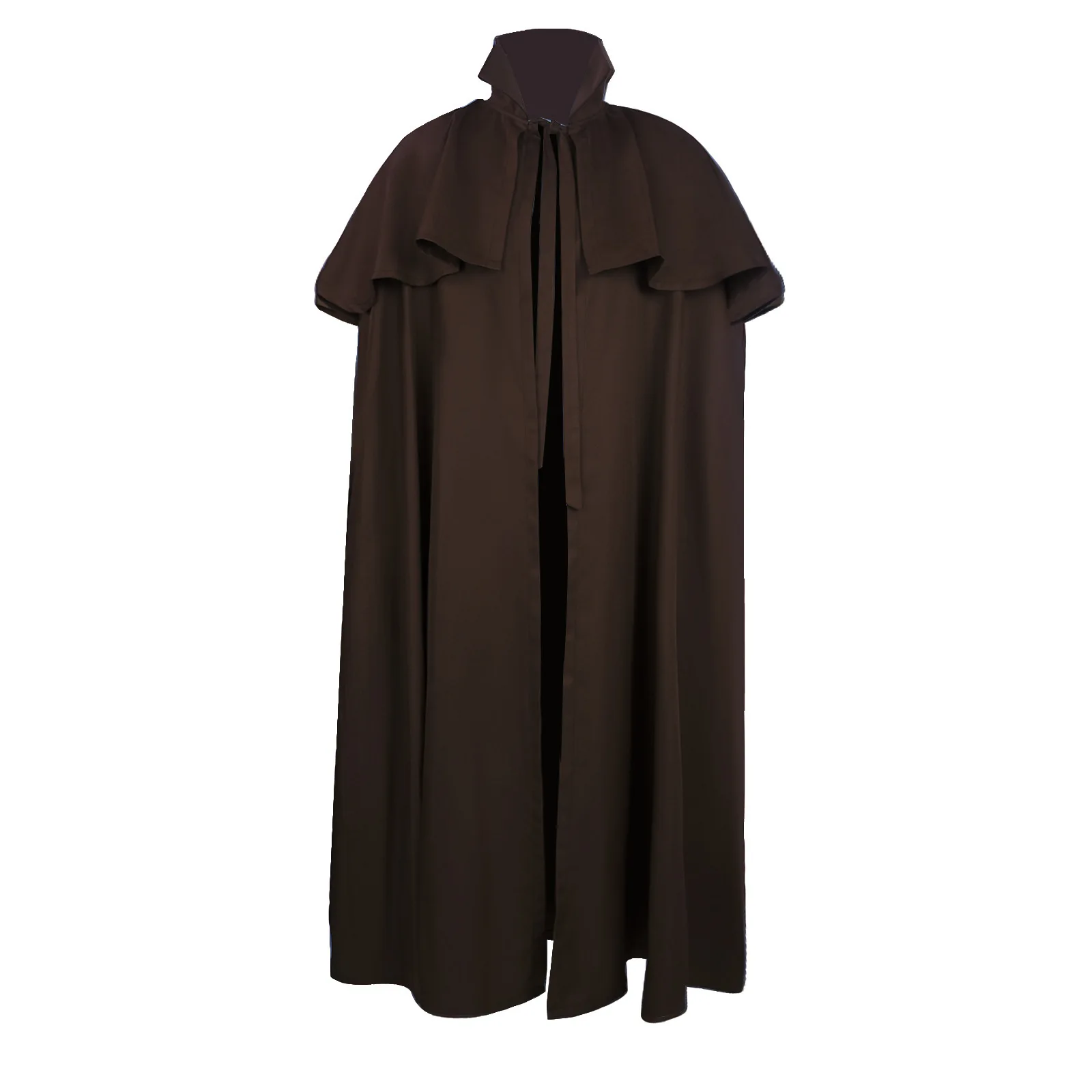 Loween Cosplay Robe de garde du roi Cape Costume de magicien pour mascarade Par thème médiéval vêtements de scène ethnique pour femmes