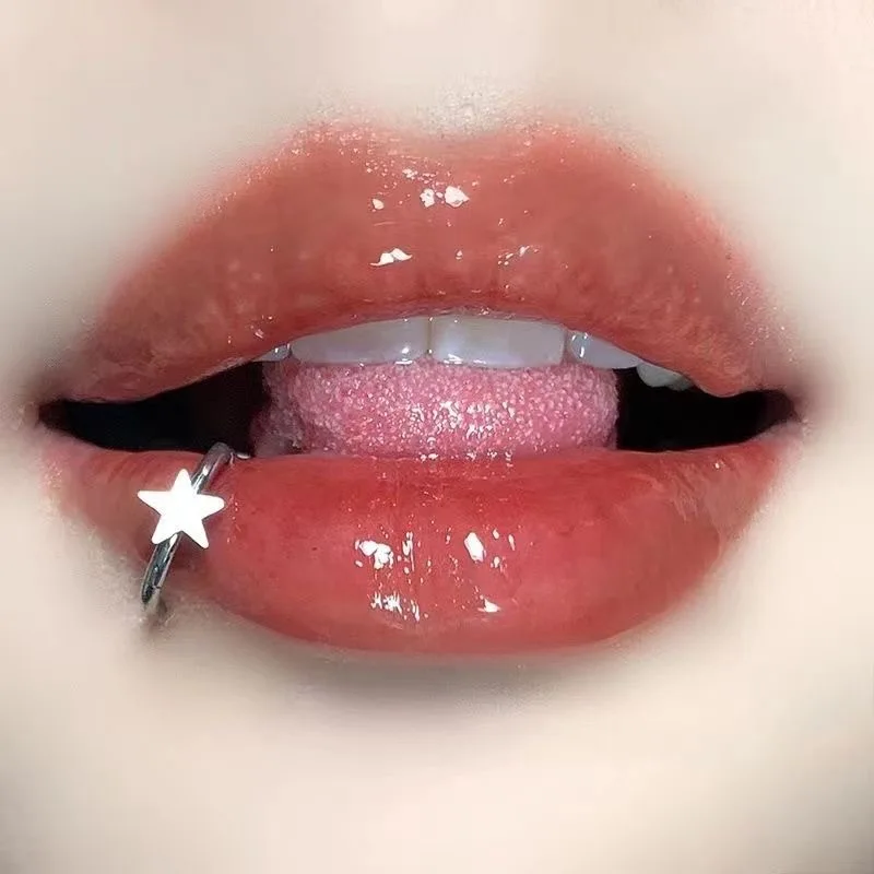 Stainless Steel Lip Ring Hinged Star Bites Piercing Nose rings Earrings Spicy Girl Heart Vertical Labret Piercing Body Jewelry