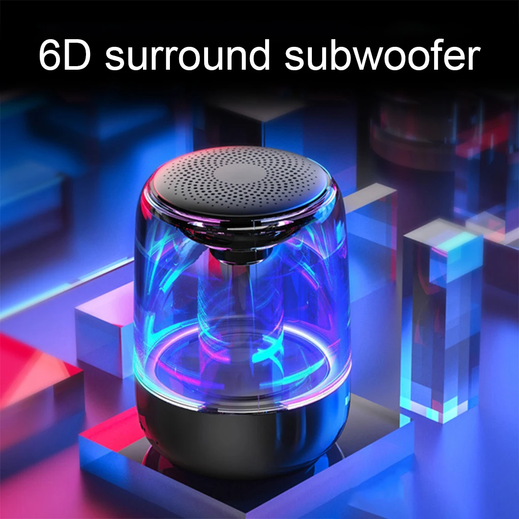 Portable Bluetooth 5.0 Speaker TWS Wireless Speaker 6D Surround subwoofer Music Player Audio Home Theater Sound System