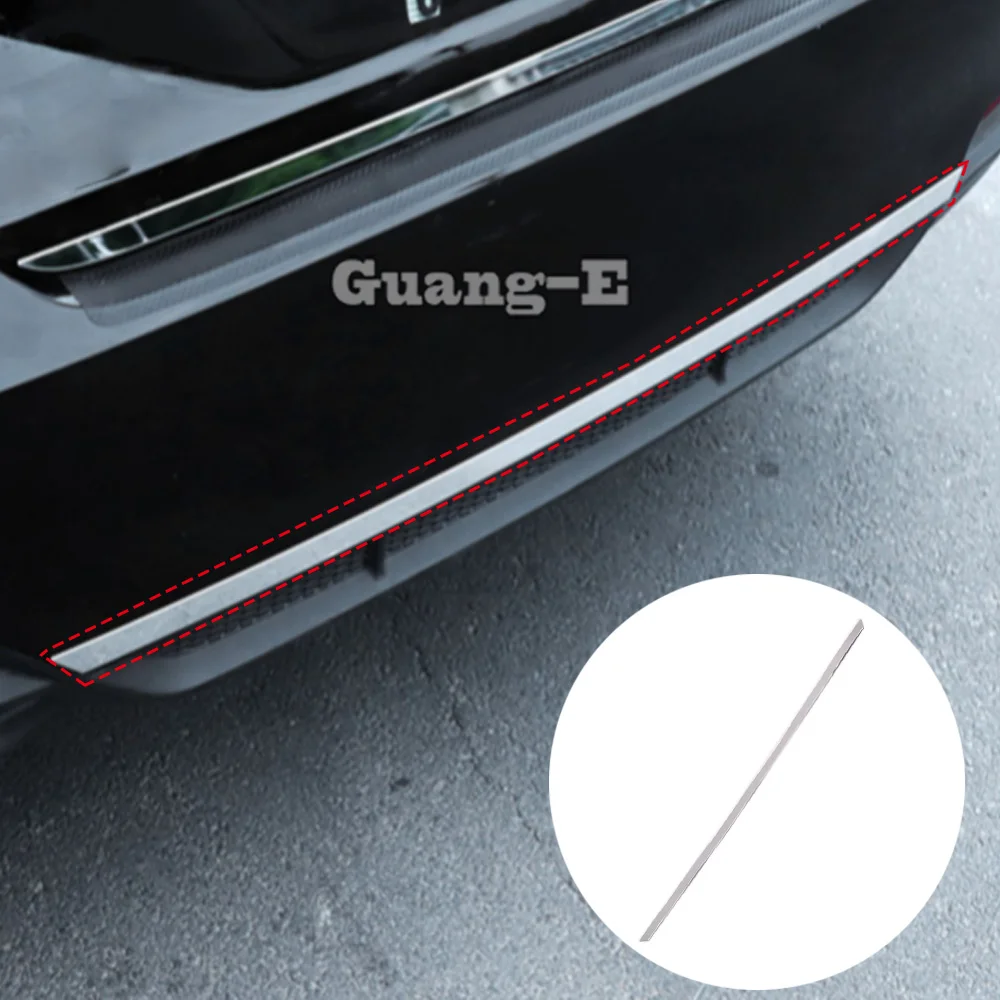 

Для Toyota Avalon XX50 2018-2022: Защитная накладка на задний бампер из нержавеющей стали, рамка порога багажника