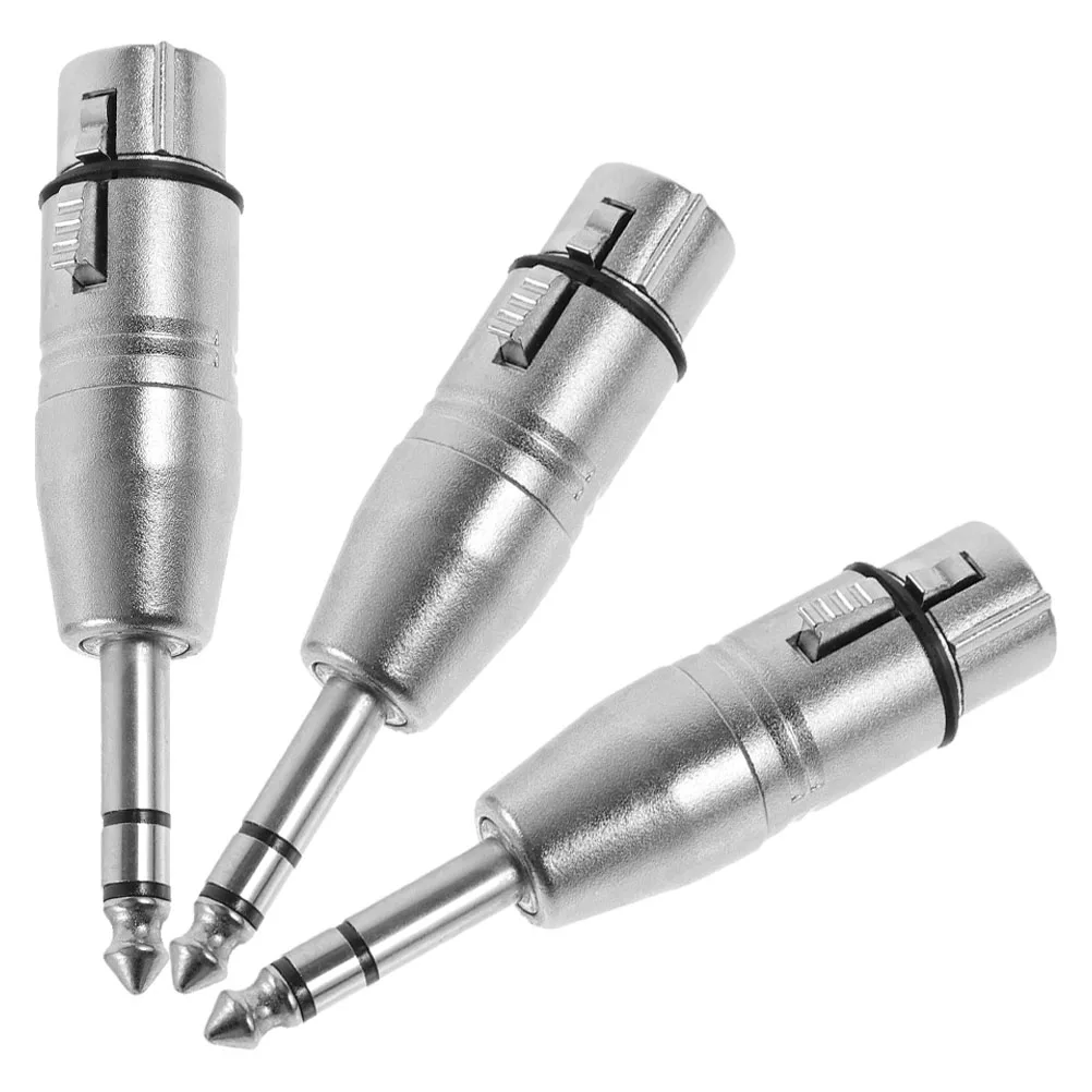 3Pcs 6.35Mm Xlr Ada…