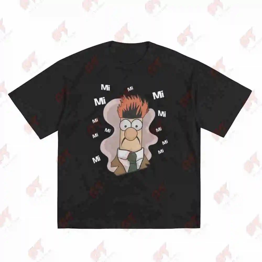 Mimimi Mr Beaker Parody Funny Satire Short Sleeve Tee 100% Cotton T-Shirt