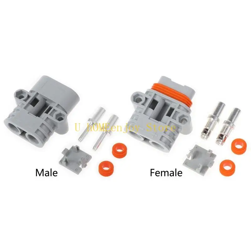 B0KF 50A 600V Waterproof Plug Parking Air Conditioner Connector Power Supply High-power Car Truck Battery Connectors