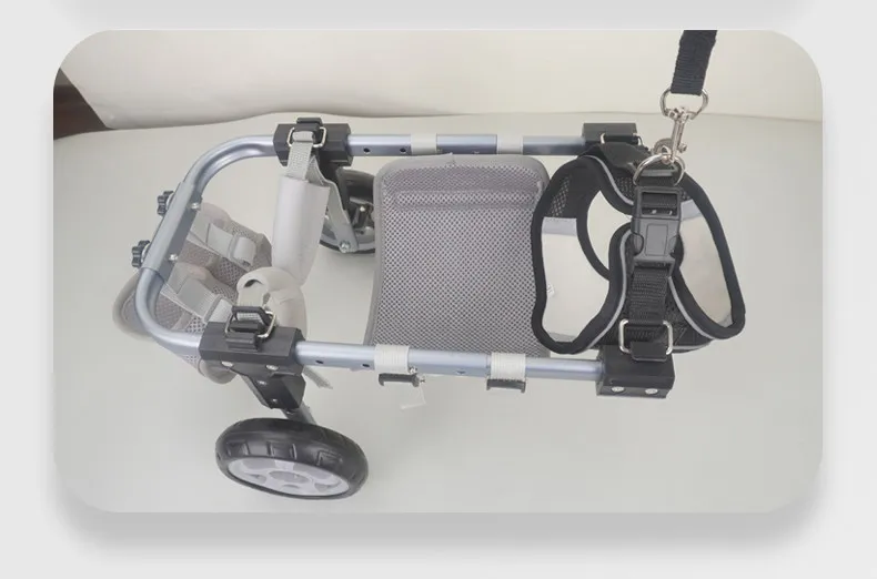 

Коляска для собак, инвалидная коляска для животных с ограниченными возможностями задних конечностей, реабилитационный вспомогательный кронштейн, четырехколесная мобильная система для животных с проблемами в задних конечностях