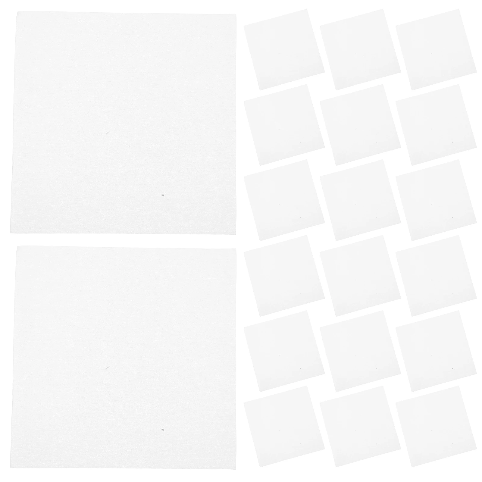 

300Pcs Absorbent Bird Cage Liners Waterproof Non-Woven Fabric Disposable Parrot Cage Mats for Easy Cleaning Absorbent Urine Pads