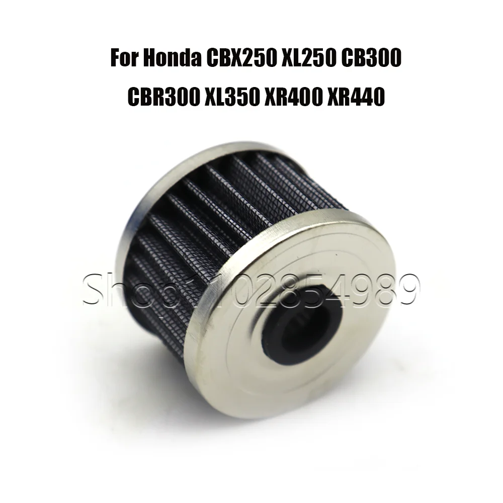 Para honda cbx250 cbr250 crf250 xl250 xr250 cb300 cbr300 xl350 xr350 gb400 xr400 xr440 filtro de óleo da motocicleta