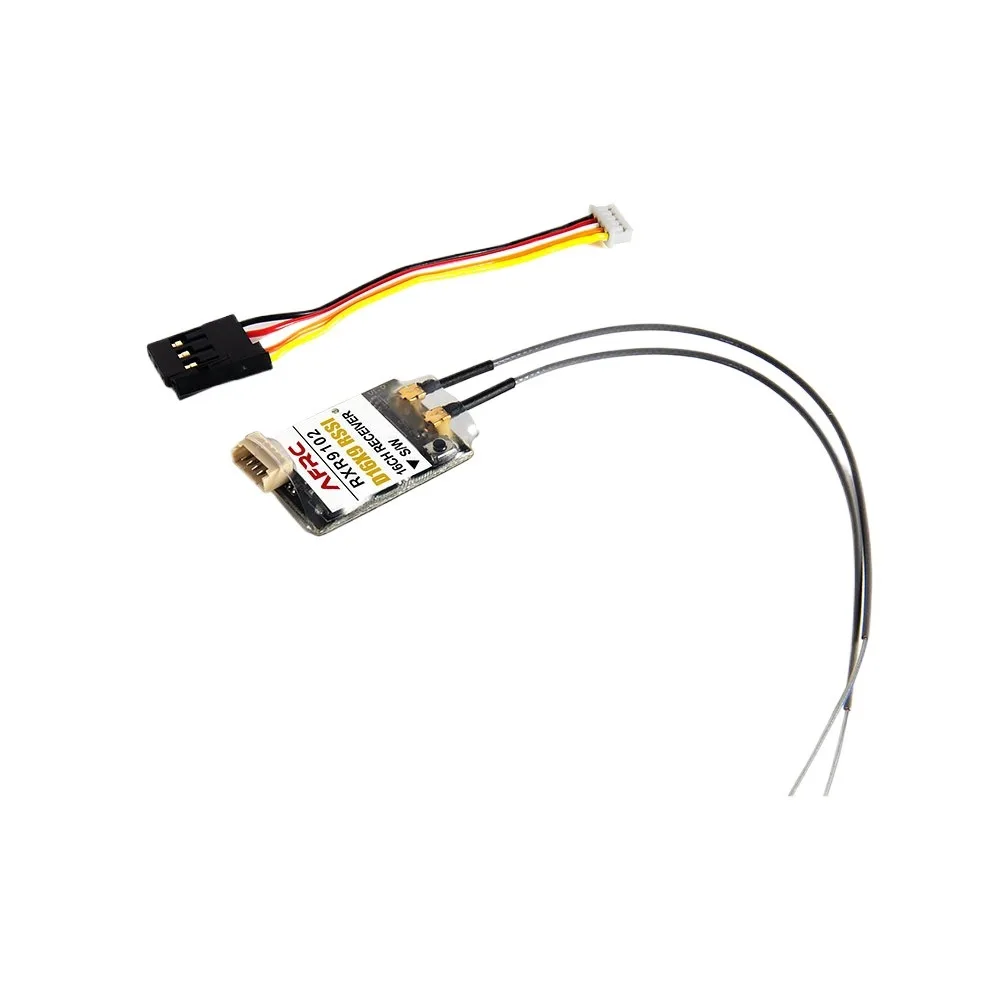 AFRC-RXR9102 Micro Size 3.8g 16CH Suitable for FRSKY XSR  XJT and X9D X9DP X9E X12S in D16 mode Compatible OPEN TX FRSKY D16