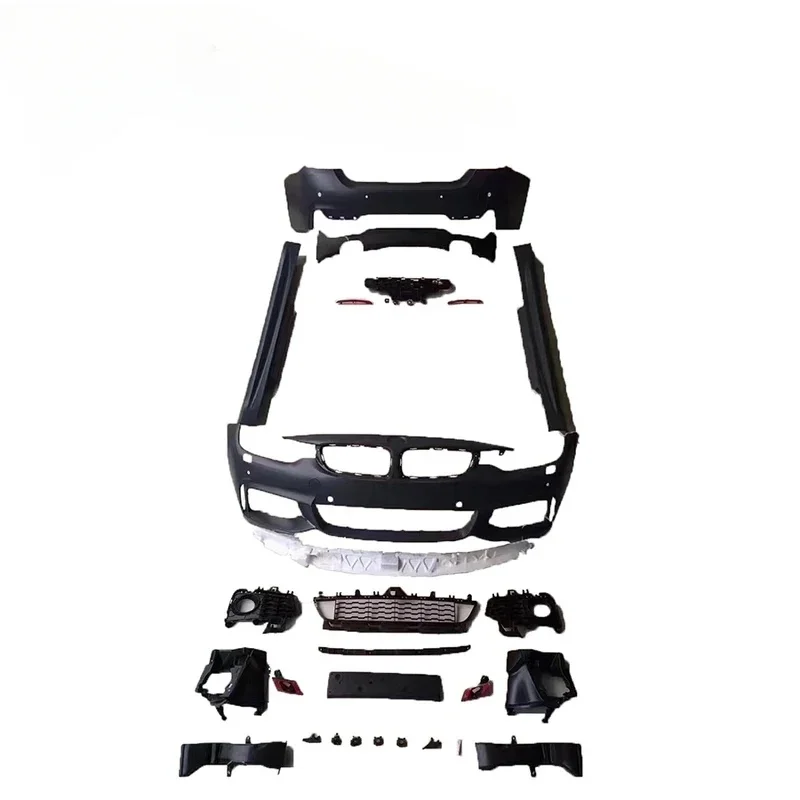 High Quality Factory Hot Sale-4 Seri F MT Style New Condition Pp Material Front Rear Bumper Side Skirt Car Body Kit Fit