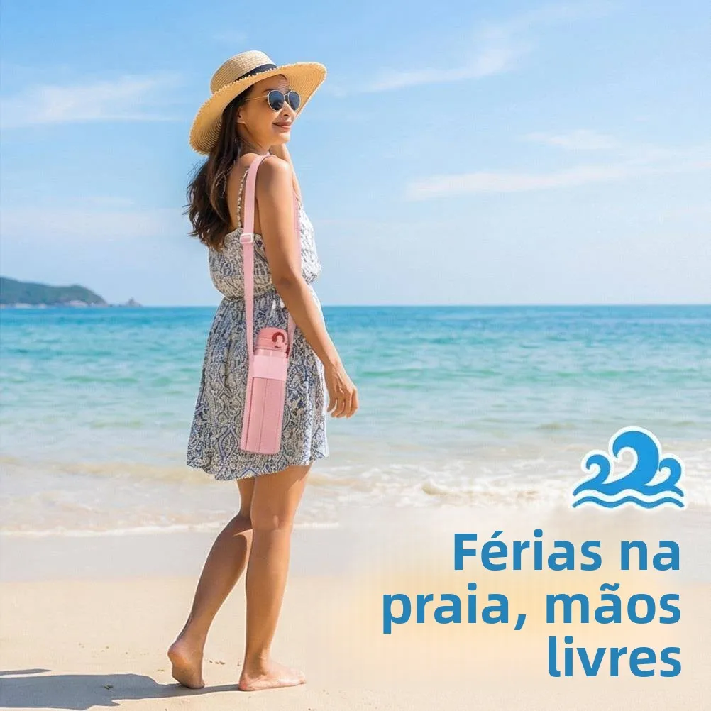 屋外用ウォーターボトルストラップ-レディース-夏用-旅行用-クロスボディロープ-ハンドヘルド-エラスティック-ドリンクボトル-スラントキャリーコード