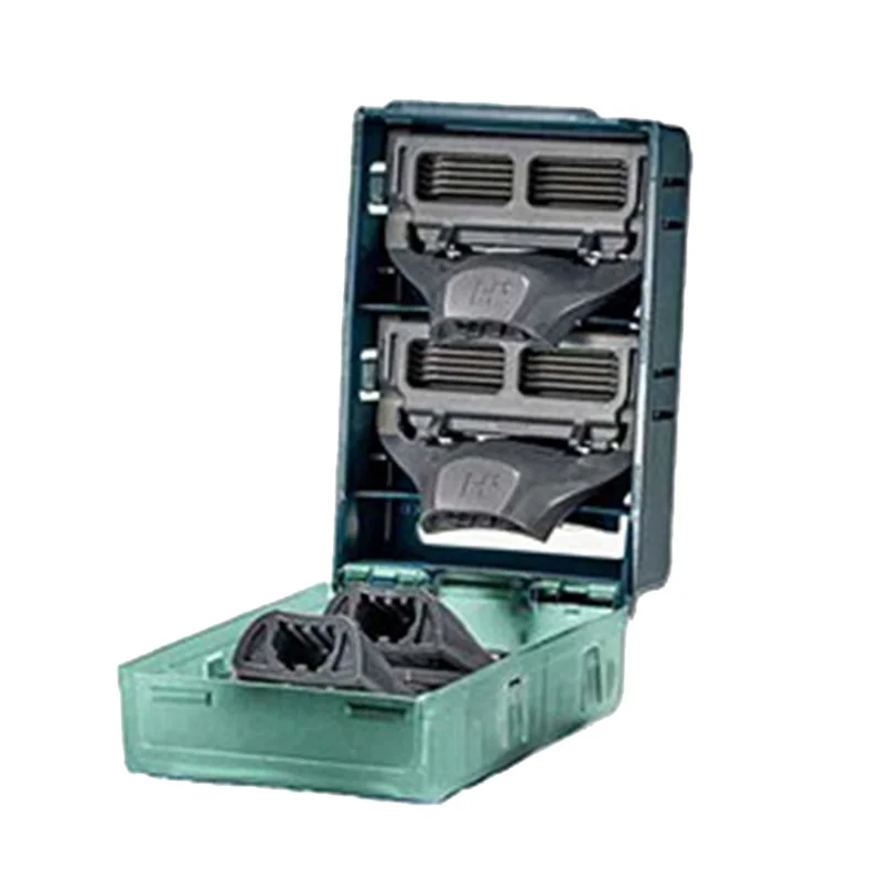 رؤوس ماكينة حلاقة لشفرات الهاريز ، رؤوس حلاقة بديلة للرجال ، شفرات حلاقة يدوية ، 2 صولًا