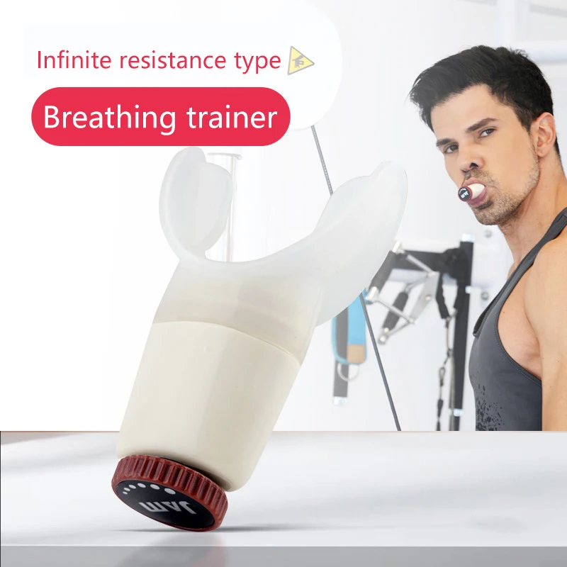 

Sport Training Respirator Tool, High altitude Breath Training Device, Fitness Lung Exerciser