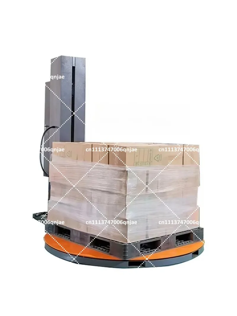 Automatic Turntable Pallet Wrapping Machine for Stretch Film Packaging