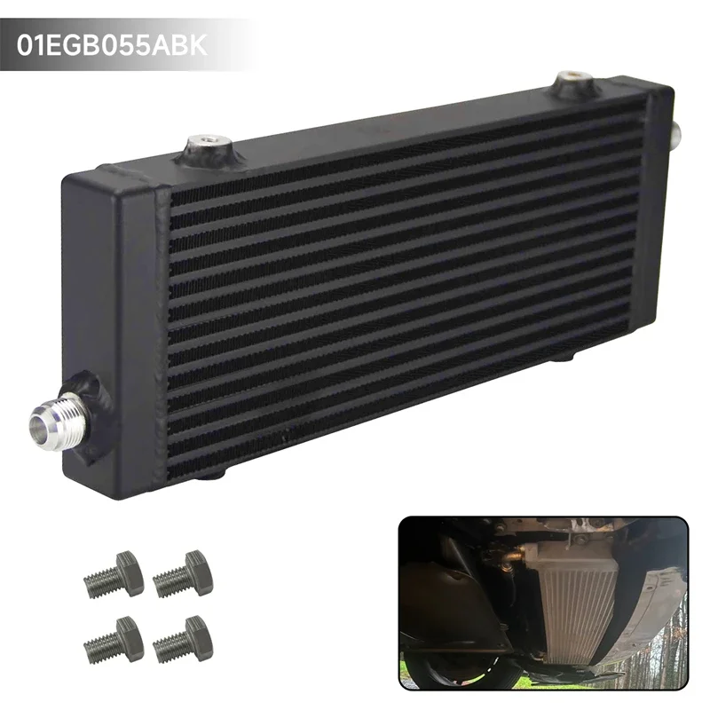 

Universal Pass Bar & Plate Oil Cooler - Medium Core:14"x5.5"x1.58"