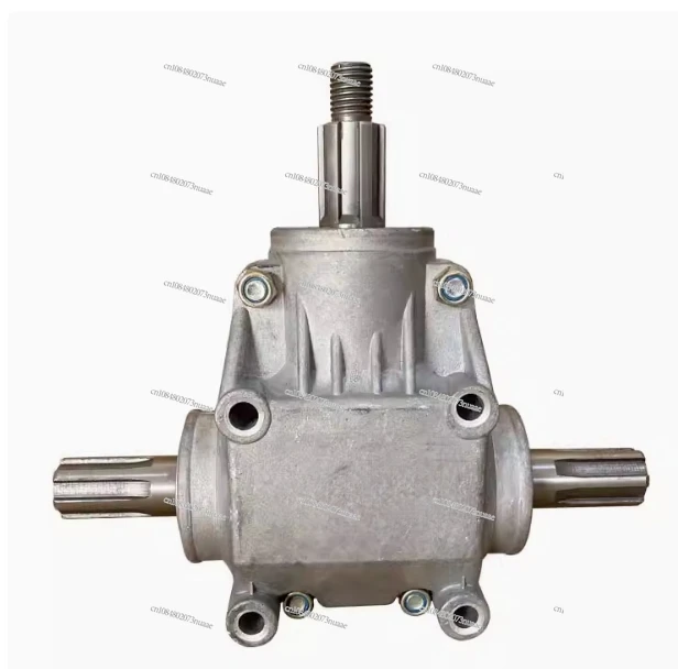 T Type 1:1 Right Angle Gear Reducer 4 Mode Gearbox Steering Box Commutator 90 Degree Angle Device Guide Box