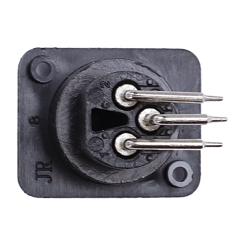 AYHF 40Pcs Black XLR 3Pin Female Jack Panel Mount Chassis PCB Socket Connector - view 4