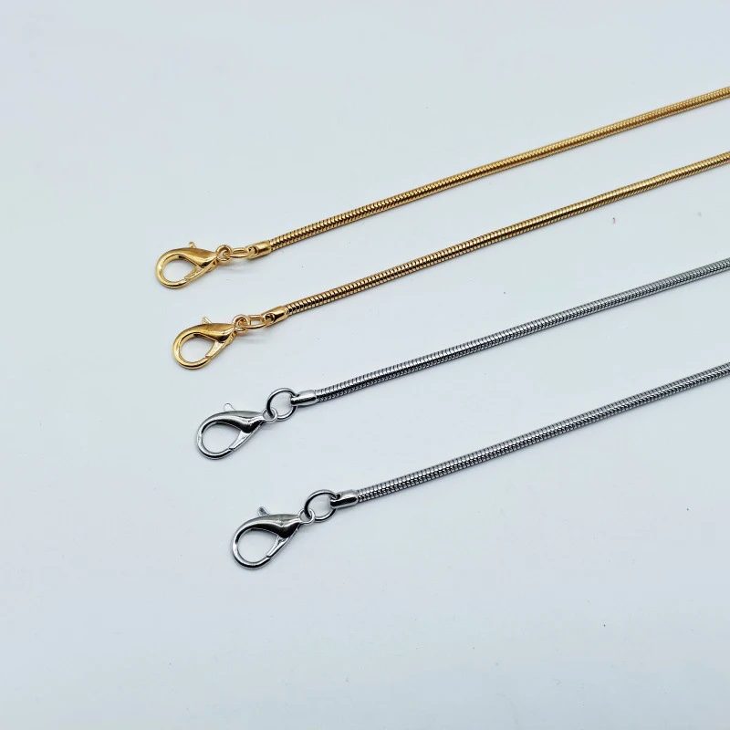 Snake Bone Chain Bag Chain, Mobile Phone Bag Chain, Single Shoulder Crossbody Bag Strap, Metal Chain, Bag Accessories