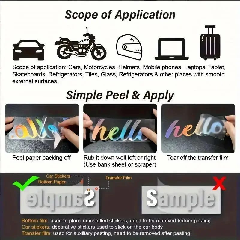 قطعتان من ملصق نبضات القلب للسيارة الرياضية الرائعة - فيبي ديناميكي لسيارة الدراجة النارية الخارجية