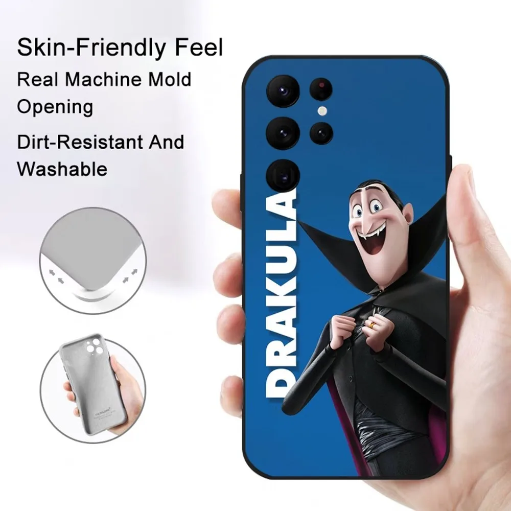 Cartoon H-Hotel T-Transylvania Phone Case Samsung S series s20 s21 s22 s23 s24 FE Plus Ultra TPU Soft to Skin-friendly case