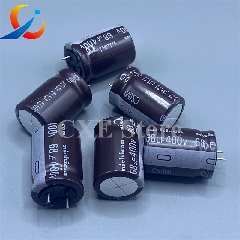 

10 шт. CS 400V68UF объем 18X25 мм электролитический конденсатор Nichicon UCS2G680MHD1CV 68UF 400V новый