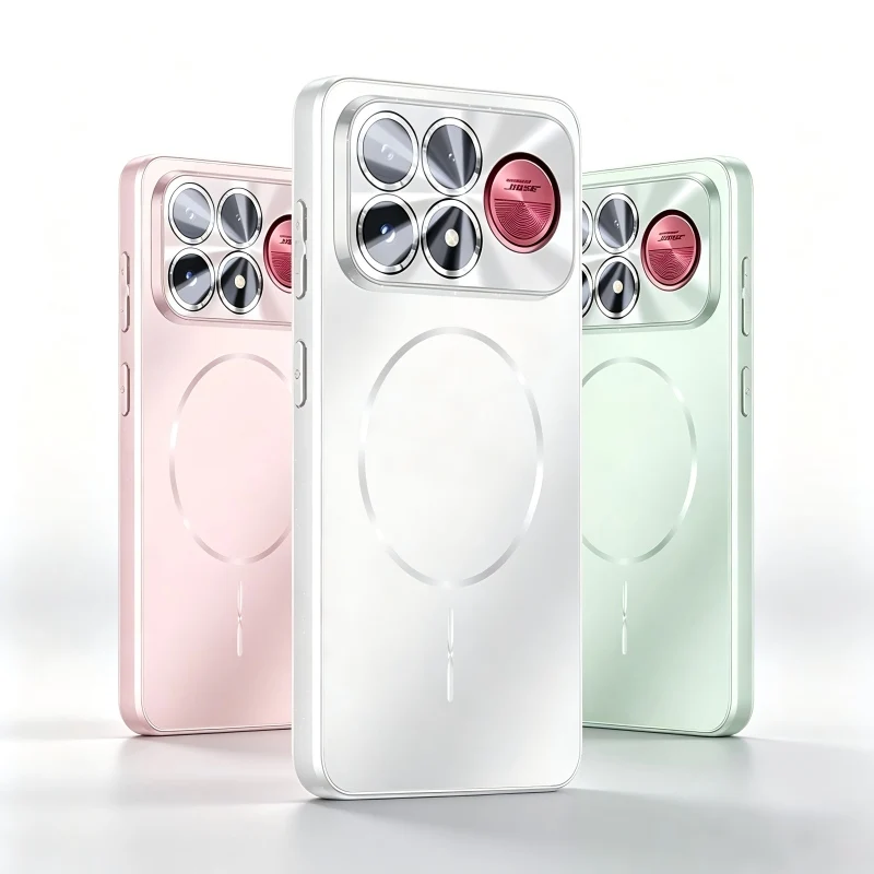 For POCO  F9 Ultra phone case, made with innovative two-in-one soft and hard combo material, feels silky and non-stick
