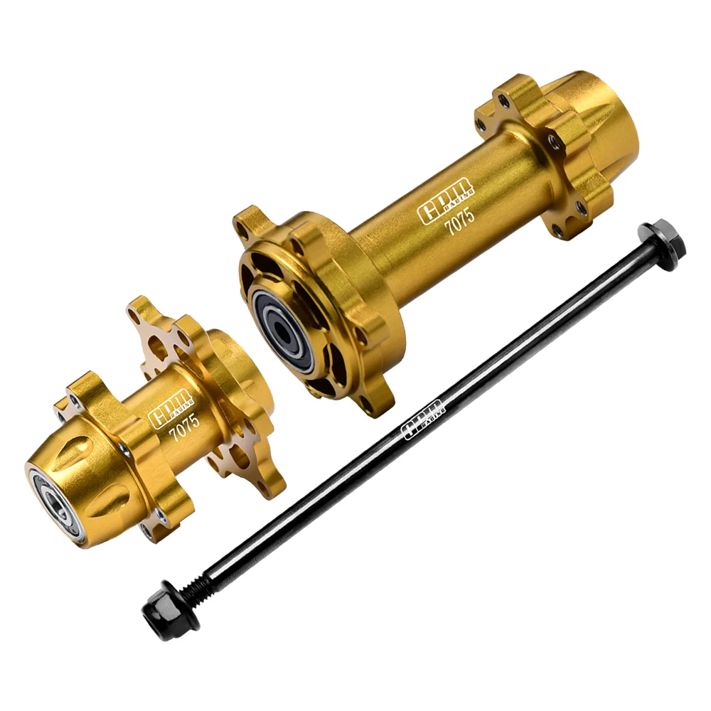 GPM for LOSI 1/4 PROMOTO-MX PROMOTO-SM FXR バイク RC カー メタル アルミニウム フロント リア ハブ セット LOS262012 LOS262013 LOS262014