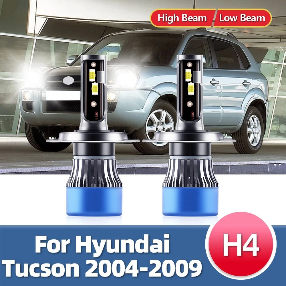 

Roadsun Led Car Headlights Auto Lamps 1500LM Automobile Headlamp Bulbs White For Hyundai Tucson 2004-2009 2005 2006 2007 2008