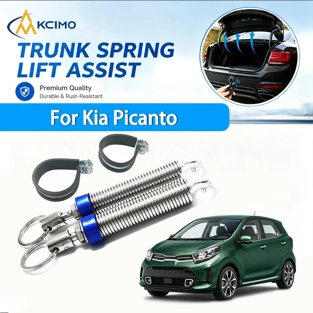 Long Lasting Trunk Spring For Kia Picanto High Quality Smooth Opening, Quick Install Anti Corrosion Rust Proof Strong