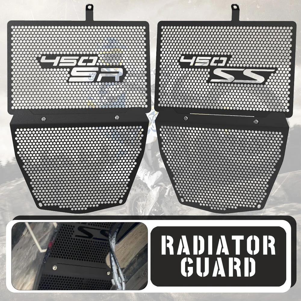 

450 SR SS SR-S Motorcycle Radiator Guard Grille Cover For CFMOTO CF MOTO 450sr 2022 2023 24 Cylinder Engine Guard Set Protector