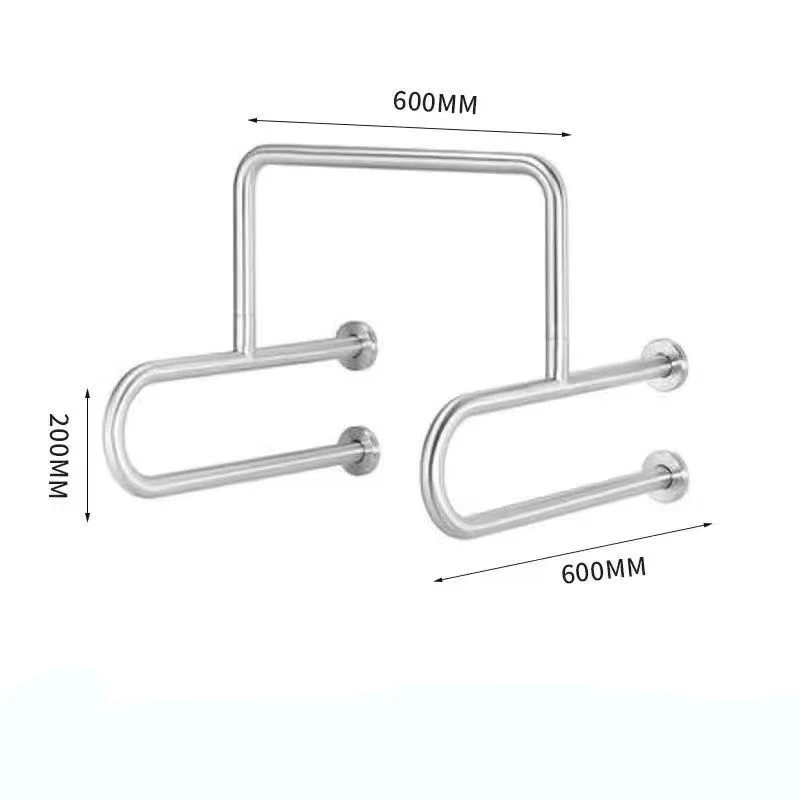 Empolo Contemporary Brass Anti-Fall Handrail Grab Bar Model 751 for Elderly and Disabled Toilet Access in Bathroom