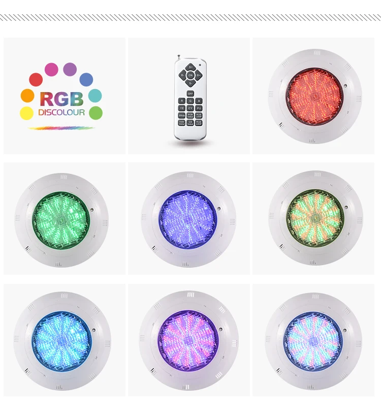 12V LED Swimming Pool Lights IP68 Waterproof Wall-Mounted Underwater Lights Color Changing RGB Lamp Piscina Lampe Remote Control