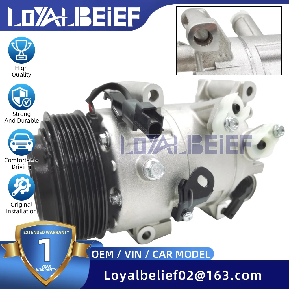 For Ford EcoSport 1.5L For MAZDA 3 Cx-30 Cx20  Hv14 AC Compressor 3DA-DM8P BDGF61450 3DADM8P 1119D629AB GN1119D629AB