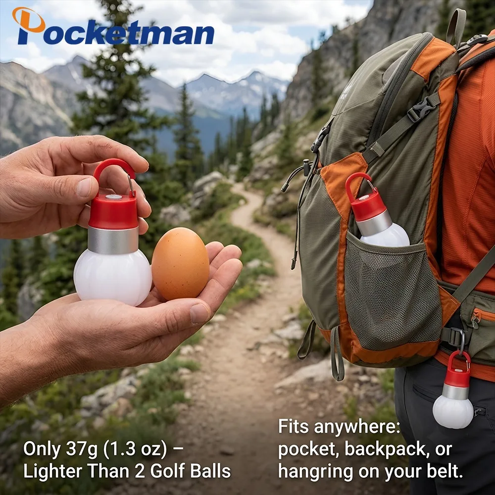 3-in-1 Bottle Cap Lantern, Water Bottle Light & Torch, 7 RGB & 3 White Modes, 37g USB-C Fast Charge 30Min IPX4 for Hiking Tent