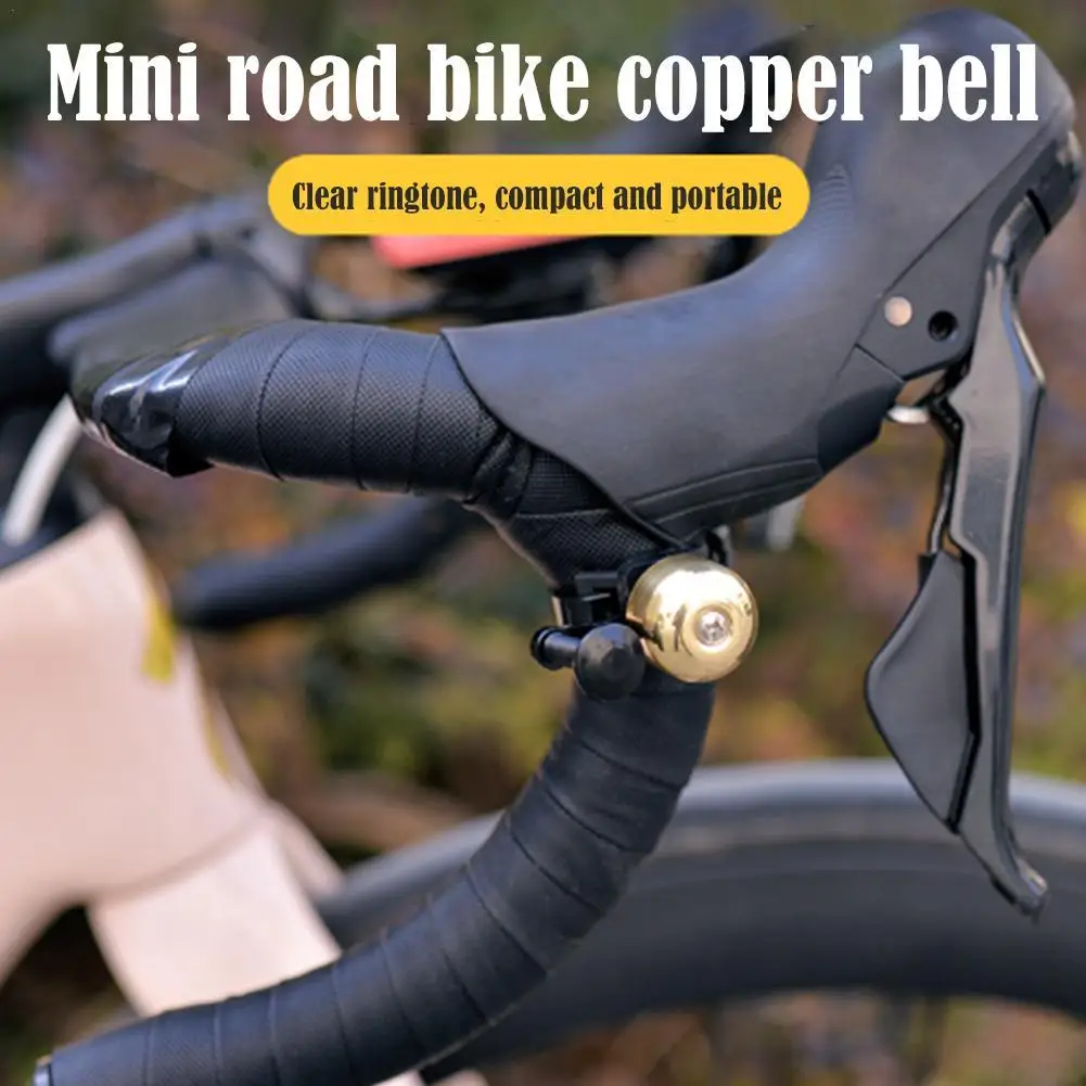 5cm Mountain Bike/Road Bike Mini Retro Mechanical Metal Bell Horn Outdoor Safe Riding Alarm Waterproof And Wear Resistant