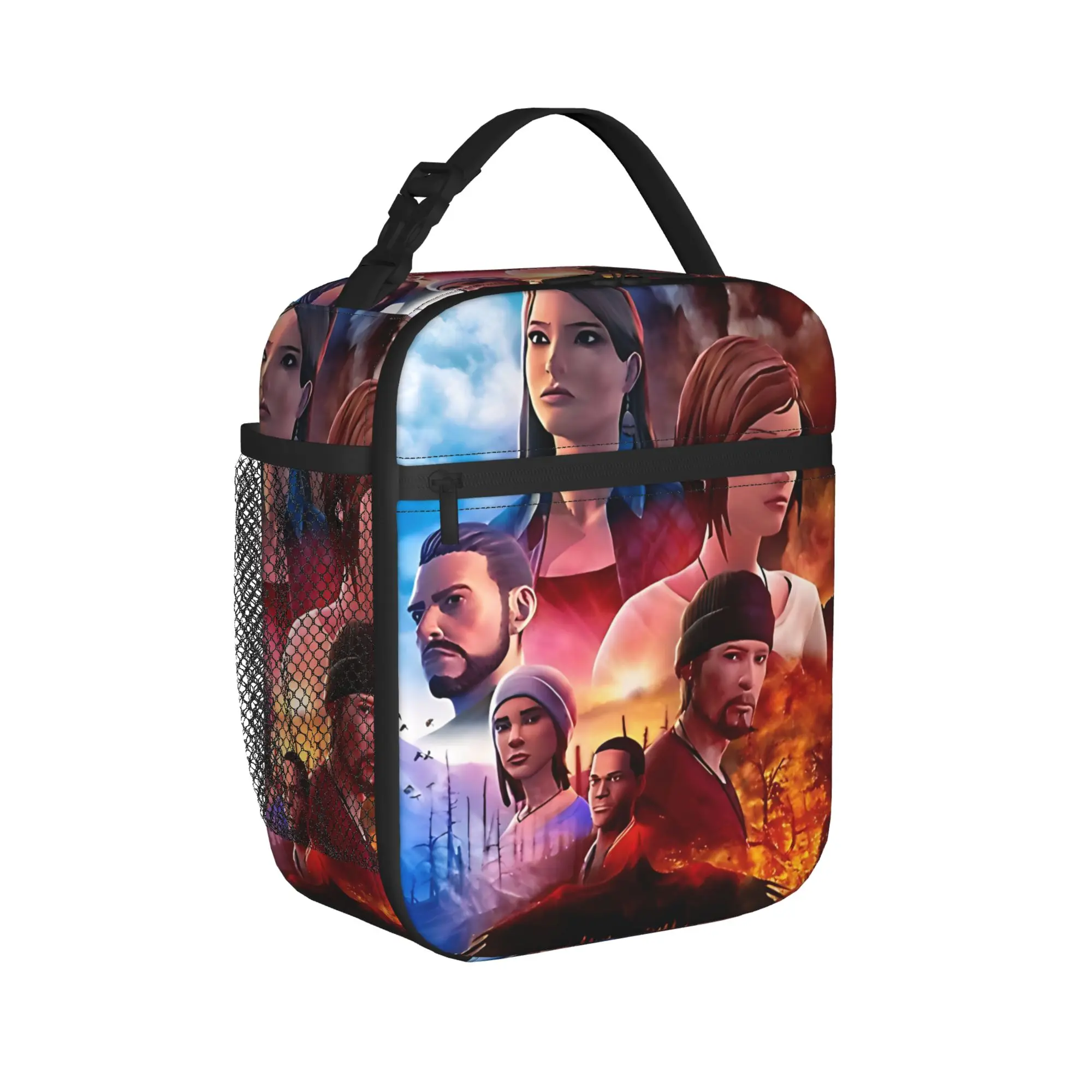 Life is Strange Game Insulated Lunch Bags Thermal Bag Reusable,Lunch Container  Large Tote Lunch Box Food Bag School  Travel