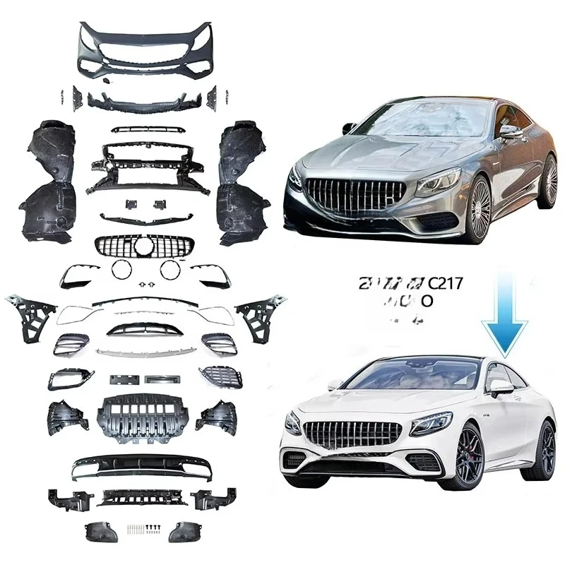 

2014-2020 Year S Class Coupe C217 W217 S63 Car Body Kit Auto Parts System Accessories