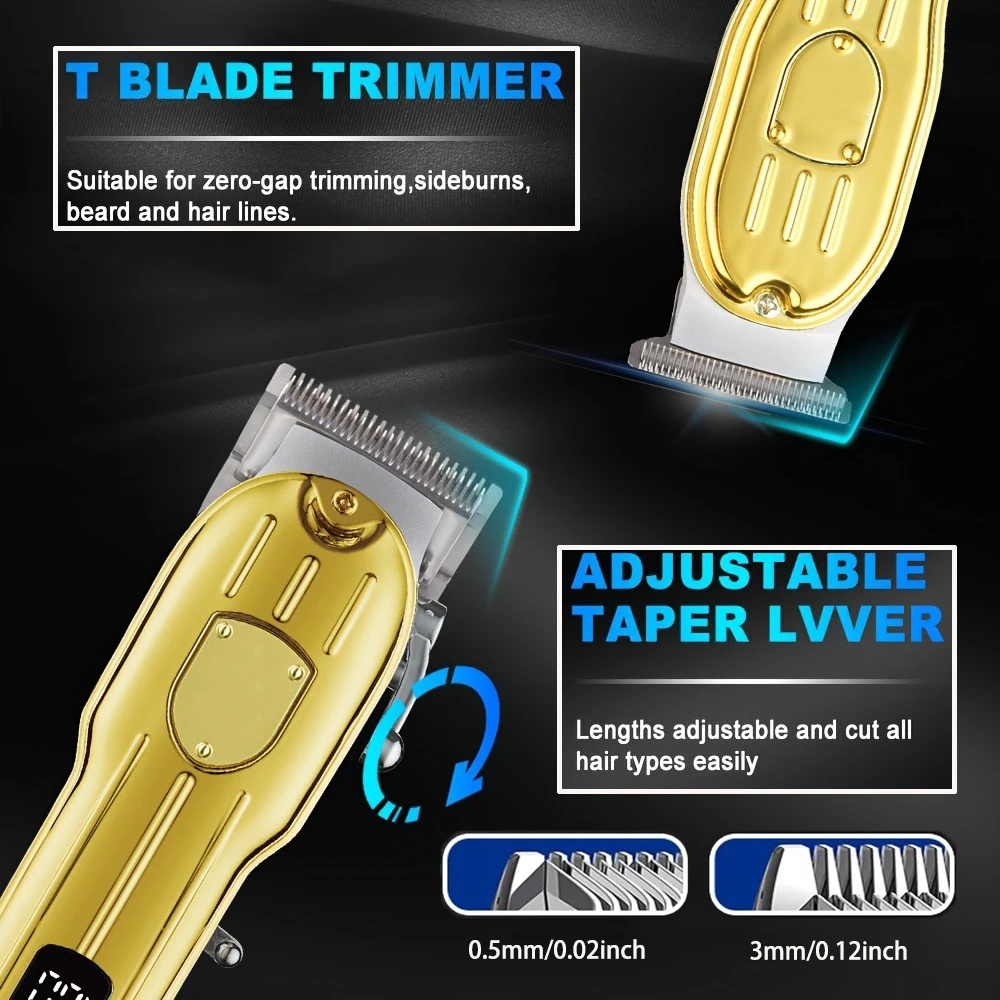 PProfessional электрическая машинка для стрижки волос, машинка для стрижки бороды, комплект для стрижки волос для дома, парикмахерская, мужской триммер для волос, электробритва, машинка для стрижки волос