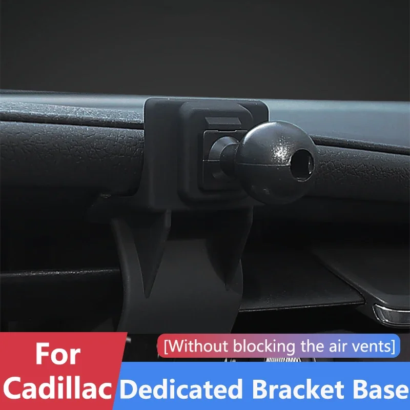 Car Samrtphone Holders Stands Dedicated Base Bracket Bucklet Support For Cadillac XT4/XT5/XT6/XTS/ATSL/CT4/CT5/CT6 2014-2022