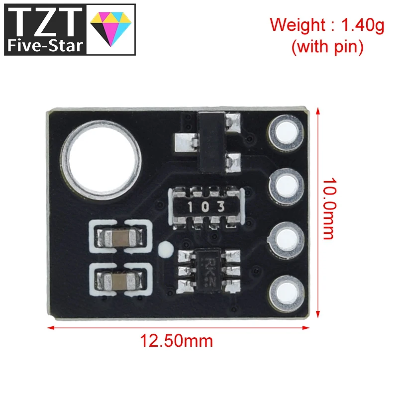 TZT SHT40 SHT41 Temperature And Humidity Sensor IIC Interface Module Breakout Weather for Arduino