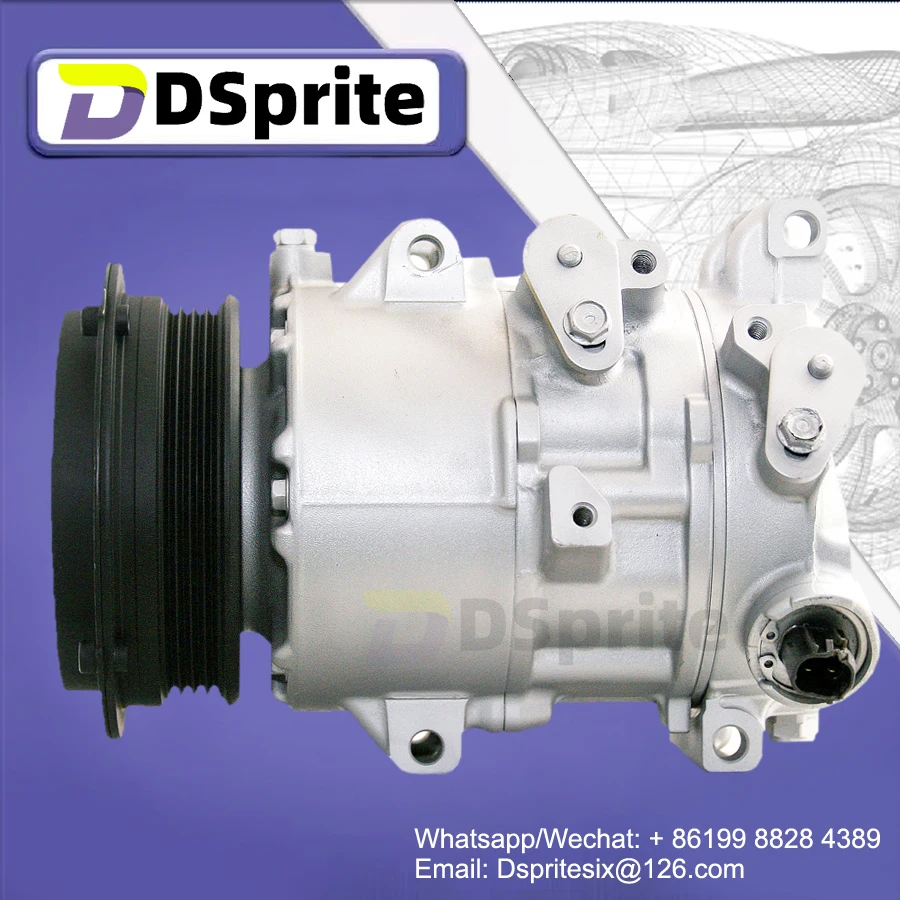 

for Toyota Camry 2.4L 2.5L 6SEU16C AC compressor 12V 4PK 4472601209 447260-1209 447260120984 4472603650
